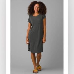NWT Prana Elana Cozy Up Dress, Balsam Heather, Size S